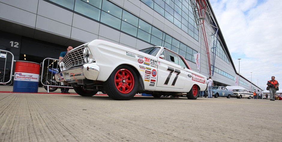 Silverstone Classic 2016, 
29th-31st July, 2016,
Silverstone Circuit, Northants, England. 
Steven Wood	Ford Falcon
Copyright Free for editorial use only
Mandatory credit  Jakob Ebrey Photography
